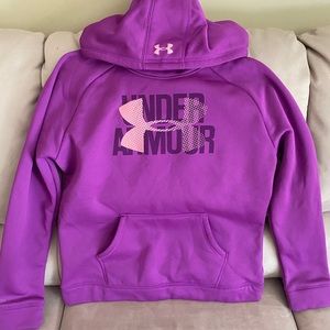 Girls size Large Under Armour Hoodie